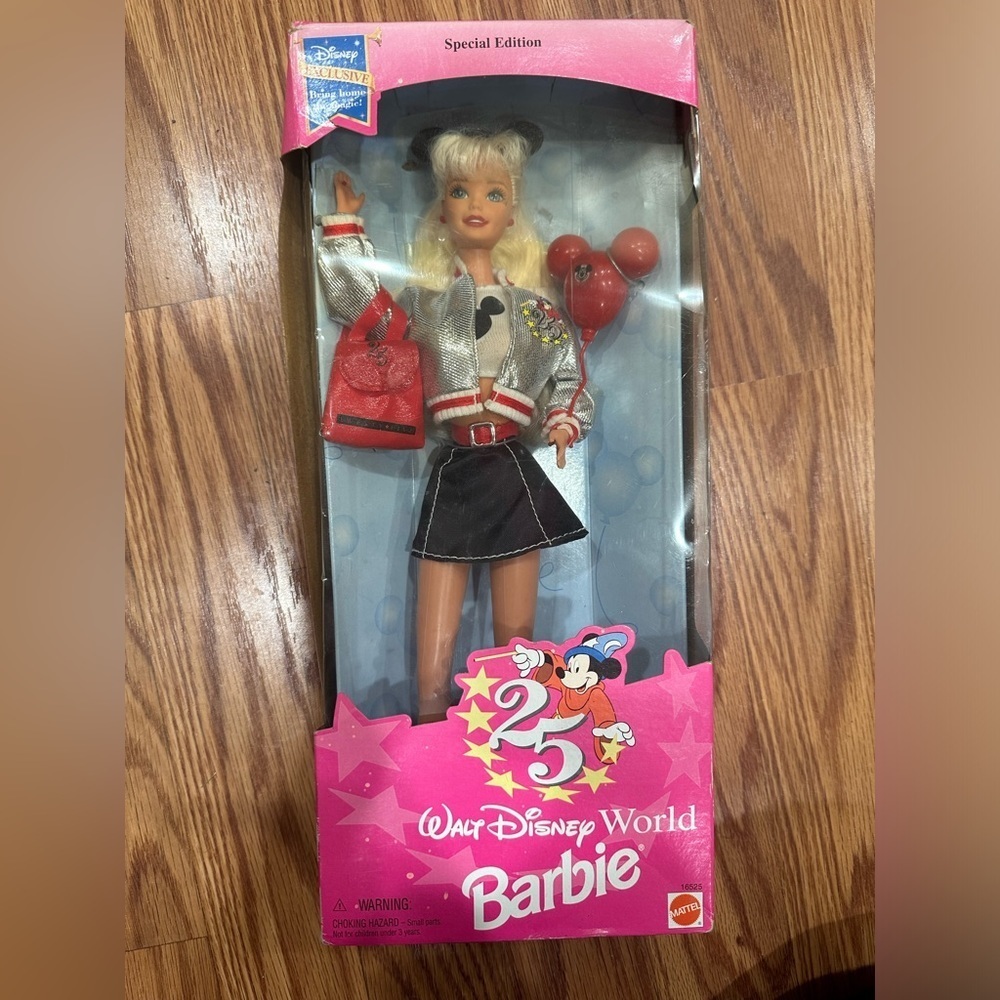 Vintage Walt Disney World 25 Year Barbie